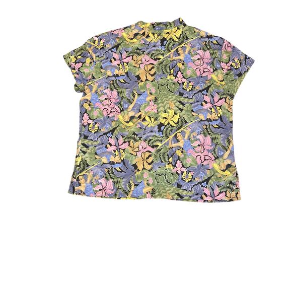 Vintage Original 2000s Women’s Patagonia Patahola Button Up Hawaiin Shirt. 12/L - Picture 7 of 14